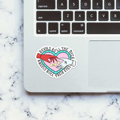 Devil Roll The Dice Sticker - STICK IT UP