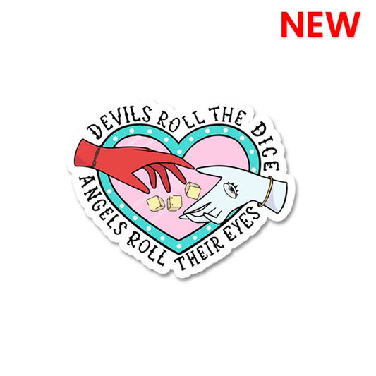 Devil Roll The Dice Sticker - STICK IT UP