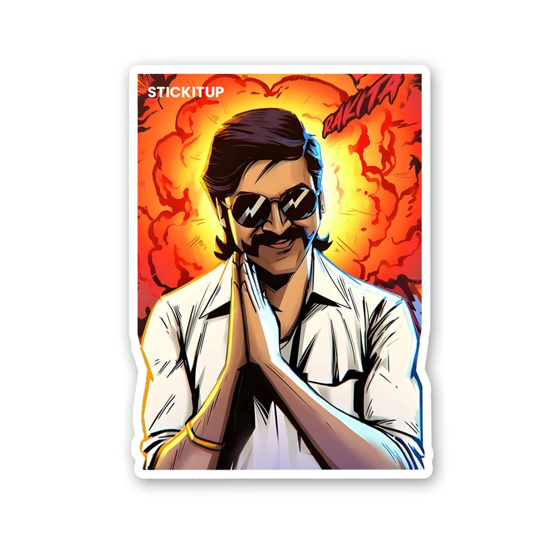 Buy Dhanush Sticker Online | Premium Waterproof Vinyl | STICK IT UP