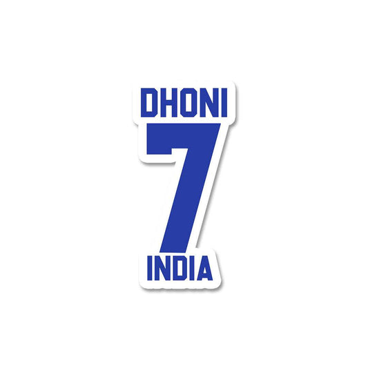dhoni 7 Sticker - STICK IT UP