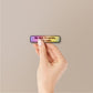 Die With Memories Not Dreams Holographic Stickers