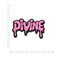 Divine Bumper Sticker waterproof vinyl decal for laptop, bike, car & bottle