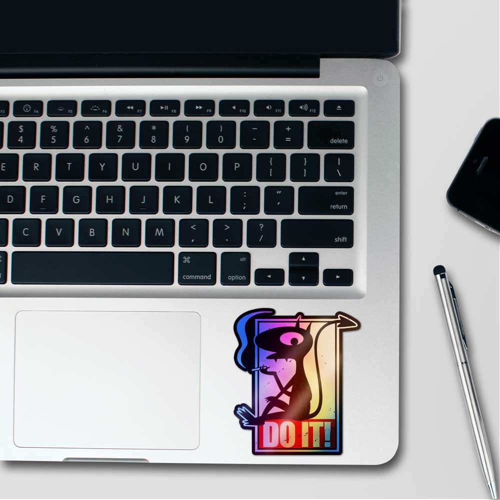 Do It Holographic Sticker - STICK IT UP