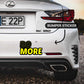 Do More Bumper Sticker waterproof vinyl decal for laptop, bike, car & bottle