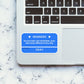 Do Your Best Sticker waterproof vinyl decal for laptop, bike, car & bottle