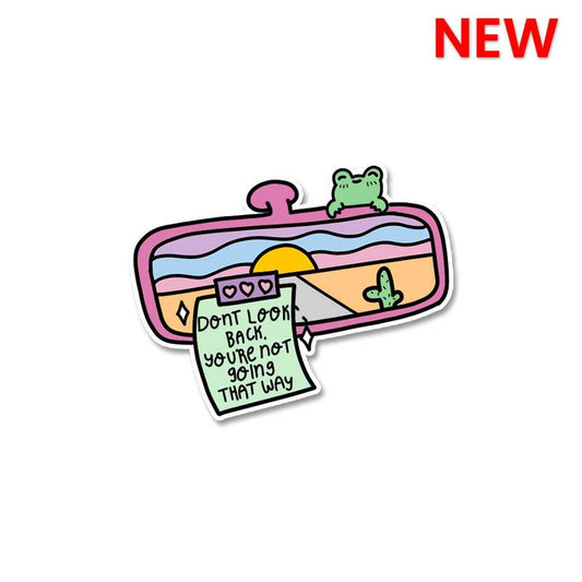 Don't Look Back Youre Not Going That Way Sticker - STICK IT UP