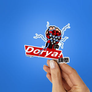 DORYA Sticker waterproof vinyl decal for laptop, bike, car & bottle