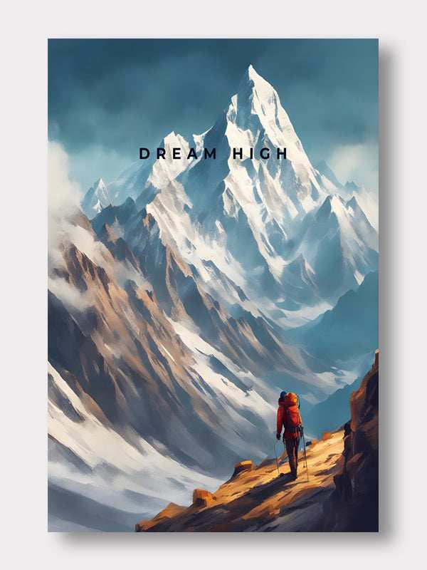 Dream High Canvas Art - STICK IT UP