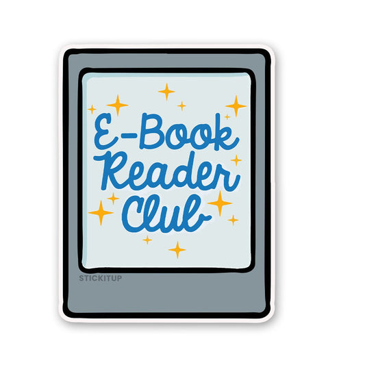 E Book Reader Sticker - STICK IT UP