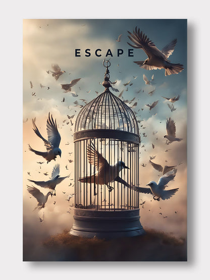 Escape Canvas Art