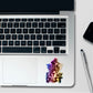 Eat My Dust Holographic Stickers waterproof vinyl decal for laptop, bike, car & bottle