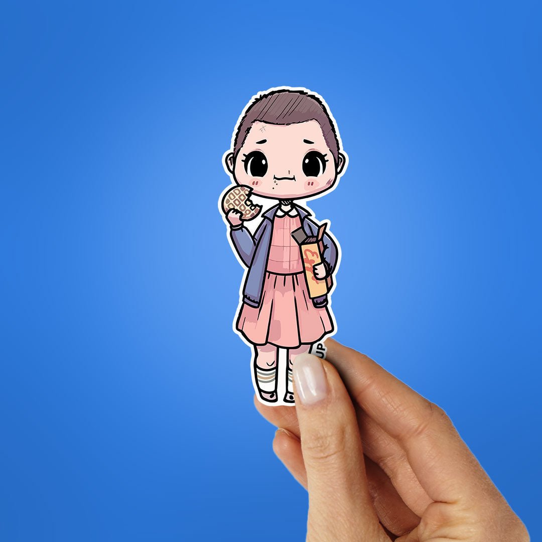 Eleven Sticker waterproof vinyl decal for laptop, bike, car & bottle