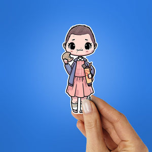 Eleven Sticker waterproof vinyl decal for laptop, bike, car & bottle
