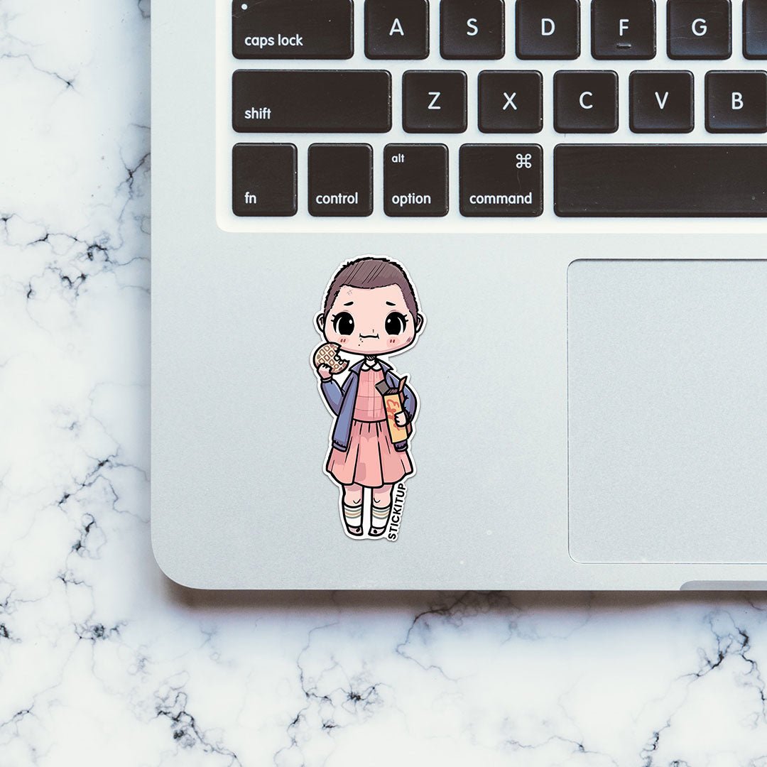 Eleven Sticker waterproof vinyl decal for laptop, bike, car & bottle