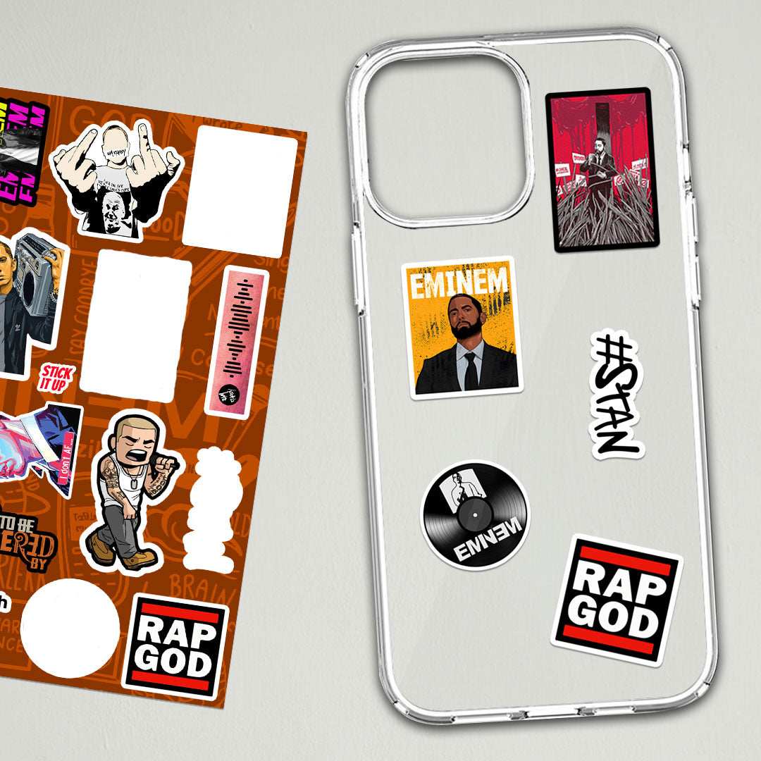 Emmm Sticker Eminem mini sticker sheet - Sticker Sheets | STICK IT UP