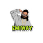 Emiway Sticker waterproof vinyl decal for laptop, bike, car & bottle
