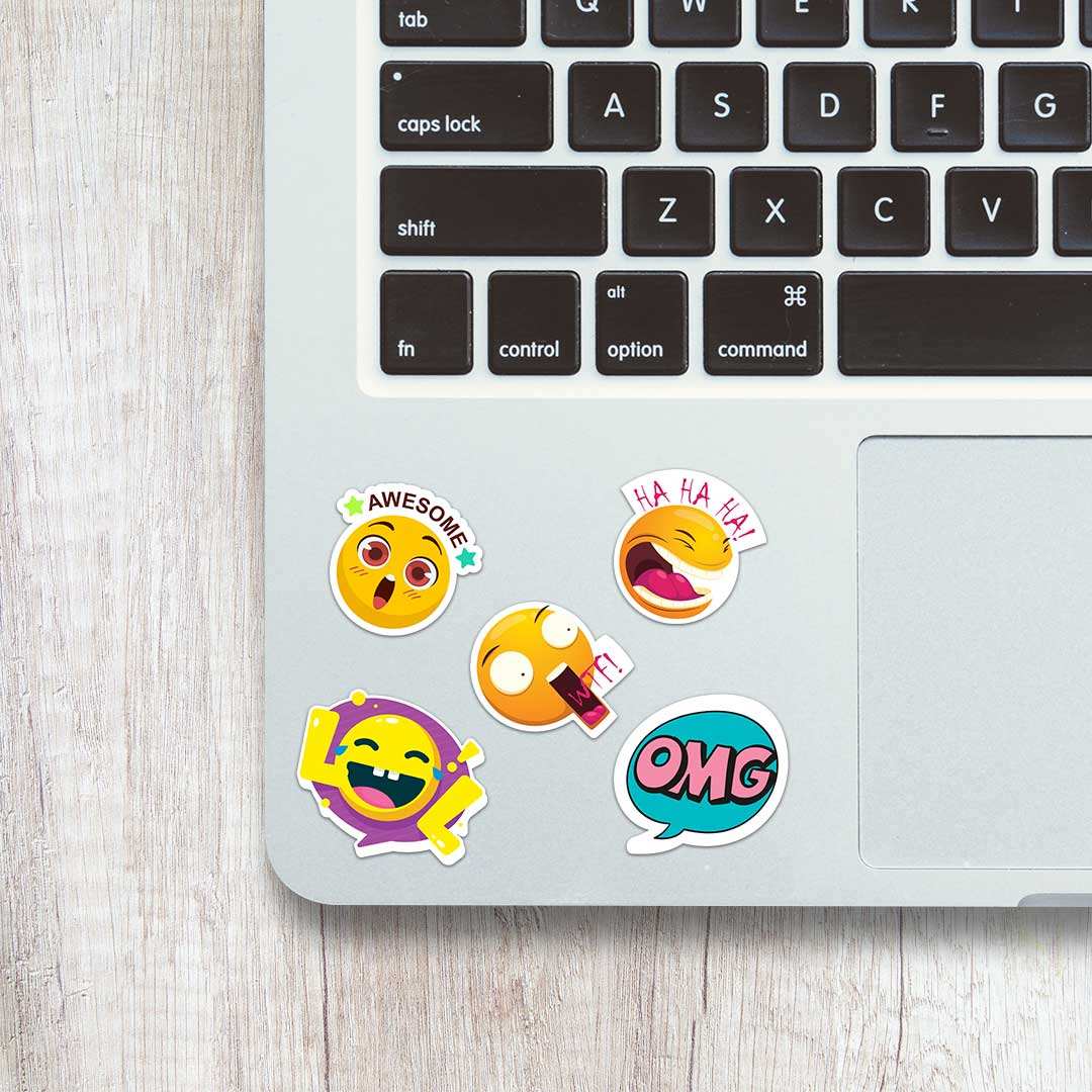 Emojies Mini Stickers Sheet - STICK IT UP
