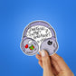 Emotional Support Sticker waterproof vinyl decal for laptop, bike, car & bottle