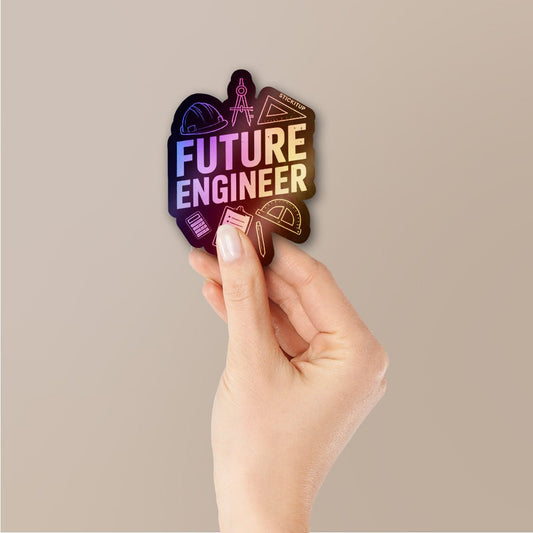 Engineear Holographic Stickers - STICK IT UP