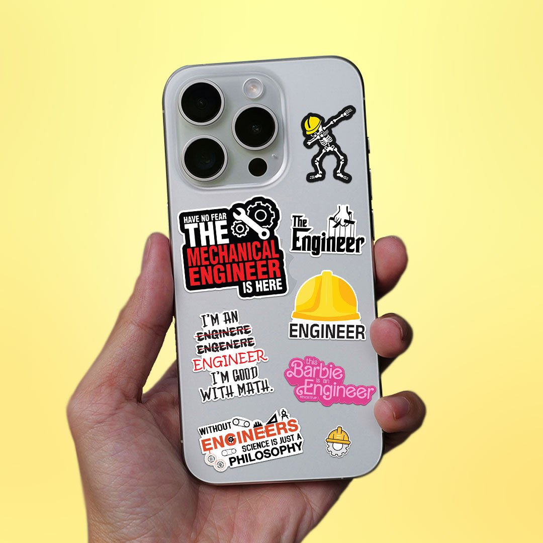 Buy Engineering Sticker Sheet Online | Premium Waterproof Vinyl | STICK ...