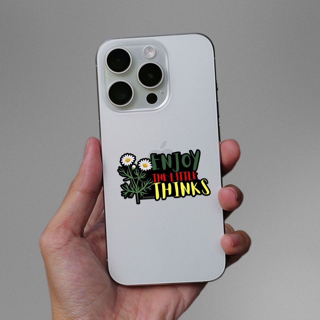 Enjoy Little Thinks Sticker - STICK IT UP