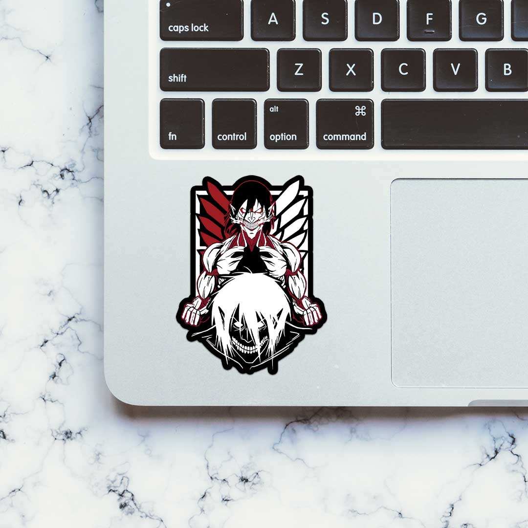 Eren Yeager Sticker - STICK IT UP