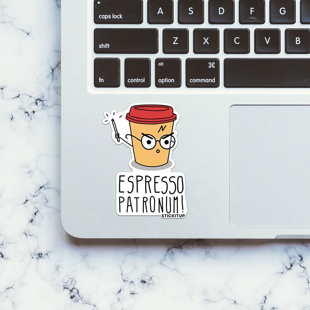 Espresso Patronum Sticker - STICK IT UP
