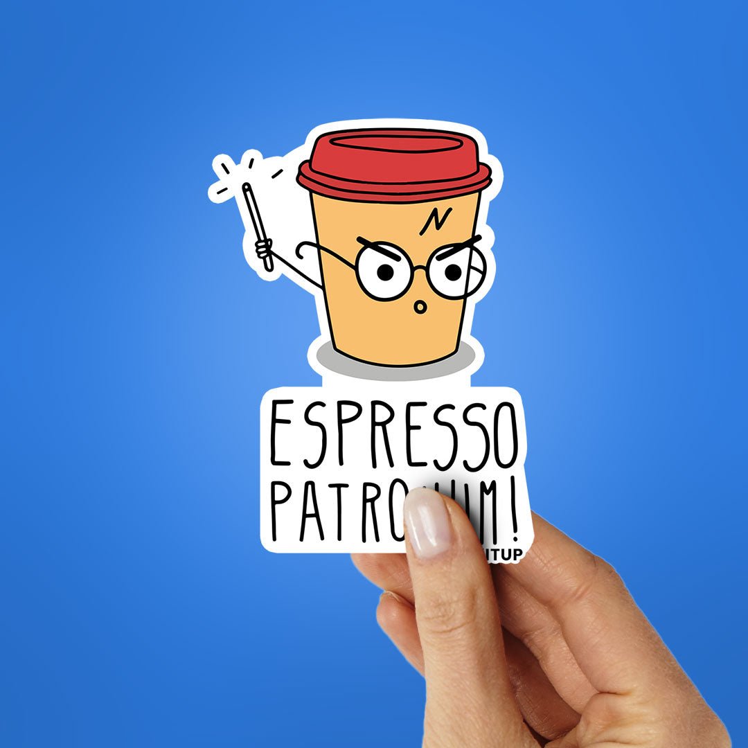 Espresso Patronum Sticker - STICK IT UP