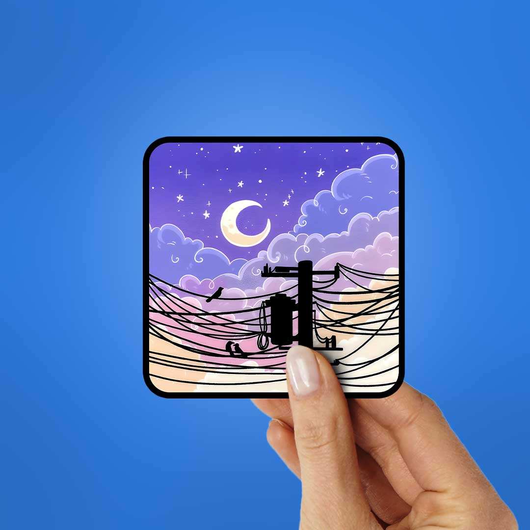 Evening Hour Sticker - STICK IT UP