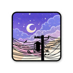 Evening Hour Sticker waterproof vinyl decal for laptop, bike, car & bottle