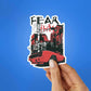 Fear This Sticker waterproof vinyl decal for laptop, bike, car & bottle