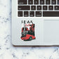 Fear This Sticker waterproof vinyl decal for laptop, bike, car & bottle