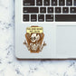 Feel Dead Inside But I'M Ok Sticker waterproof vinyl decal for laptop, bike, car & bottle