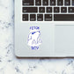 Fetch Sticker waterproof vinyl decal for laptop, bike, car & bottle