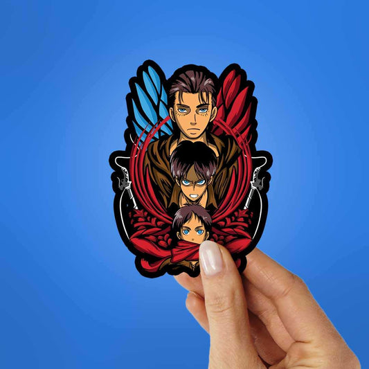 Fighting Titan Sticker - STICK IT UP