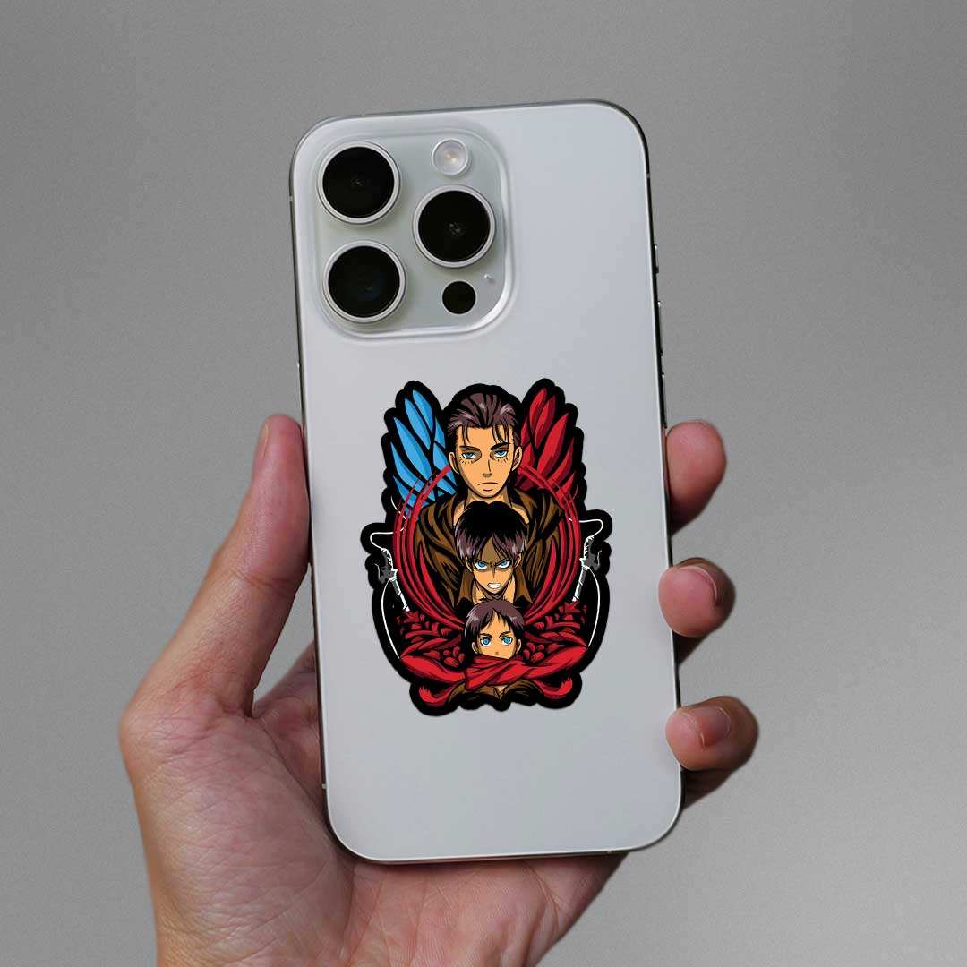 Fighting Titan Sticker - STICK IT UP