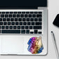 Fish Reaper Fear Me Holographic Stickers