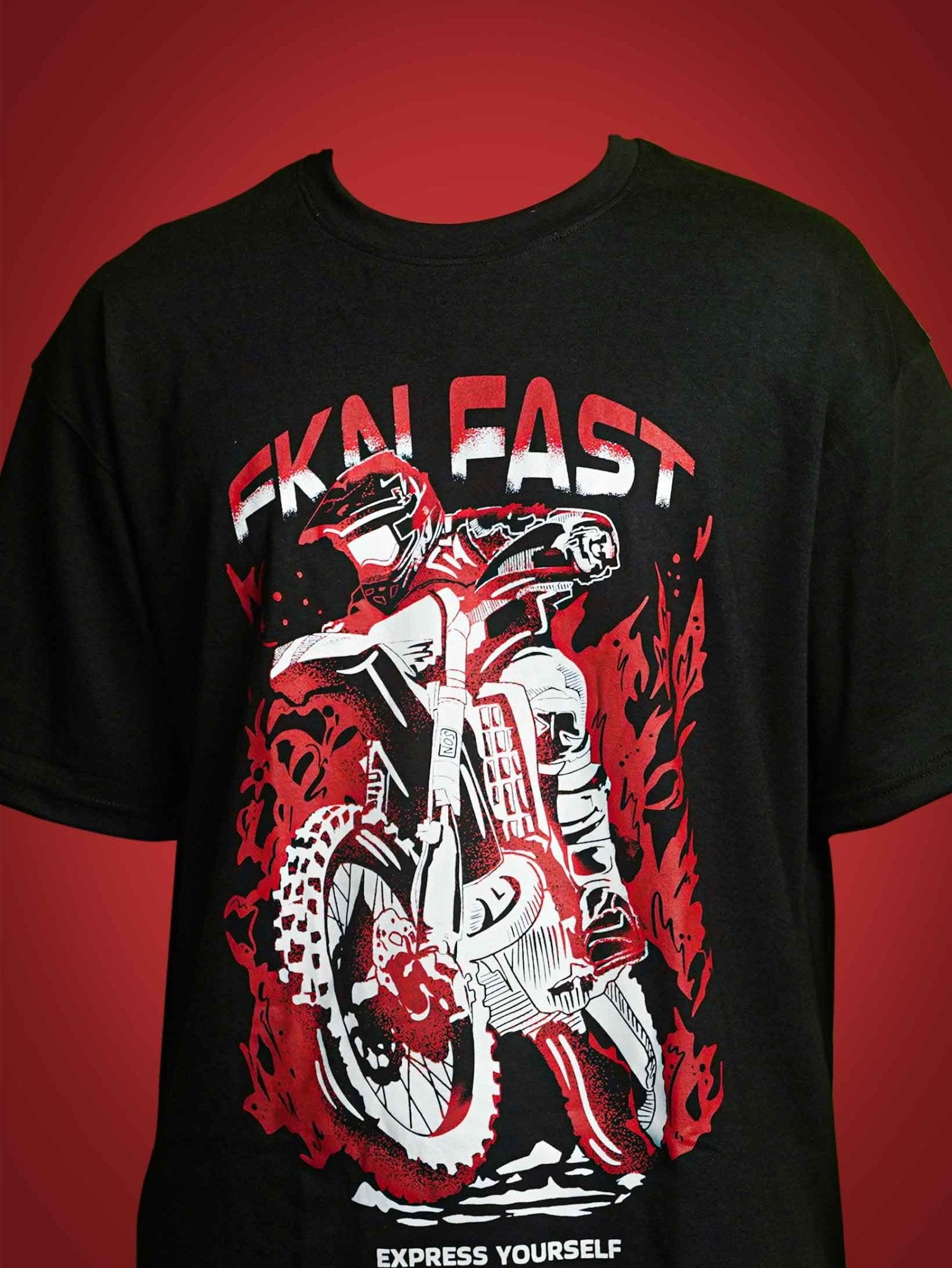 FKN FAST OVERSIZED T-SHIRT - Premium oversized clothing by STICK IT UP