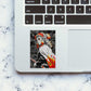 Flame Haired Warrior Glitter Sticker - Glitter Stickers | STICK IT UP