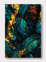 Flow Of Ink Canvas Art waterproof vinyl decal for laptop, bike, car & bottle