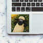 Flower Field Sheep Glitter Sticker - Glitter Stickers | STICK IT UP