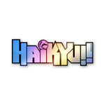 Fly High Volleyball Holographic Stickers - Holographic stickers | STICK IT UP