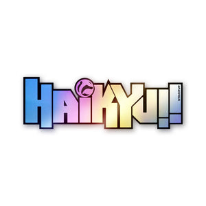 Fly High Volleyball Holographic Stickers - Holographic stickers | STICK IT UP