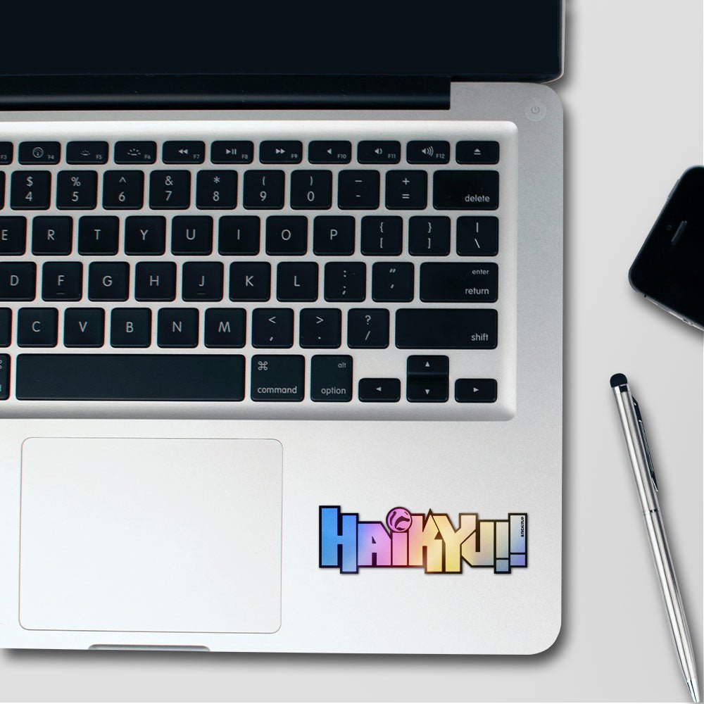 Fly High Volleyball Holographic Stickers - Holographic stickers | STICK IT UP