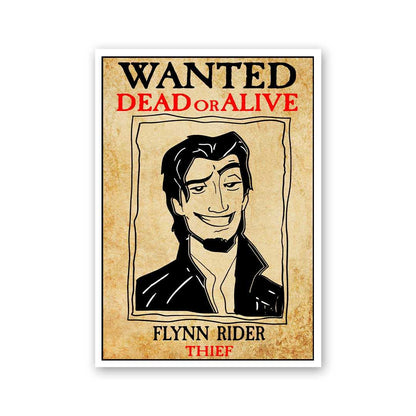 Flynn Rider Sticker waterproof vinyl decal for laptop, bike, car & bottle