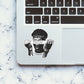 FOCUS Sticker waterproof vinyl decal for laptop, bike, car & bottle