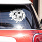 Football Bumper Sticker waterproof vinyl decal for laptop, bike, car & bottle