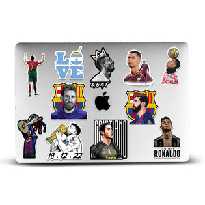 Football Sticker Packs [50 sticker] waterproof vinyl decal for laptop, bike, car & bottle