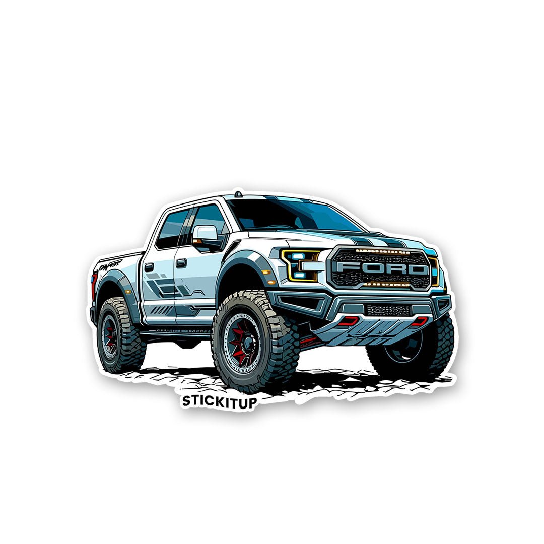 Ford Sticker waterproof vinyl decal for laptop, bike, car & bottle