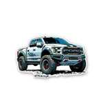 Ford Sticker waterproof vinyl decal for laptop, bike, car & bottle